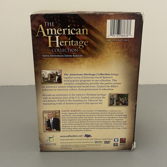 The American Heritage Collection 7 Disc Collection DVD with David Barton - Picture 2 of 16